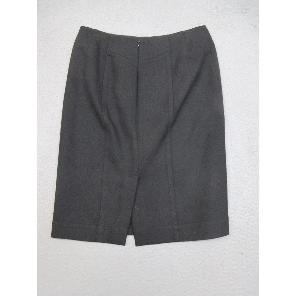 LOFT Pencil Skirt Womens 4 Black Officecore Workwear Tailored Quiet Luxury
